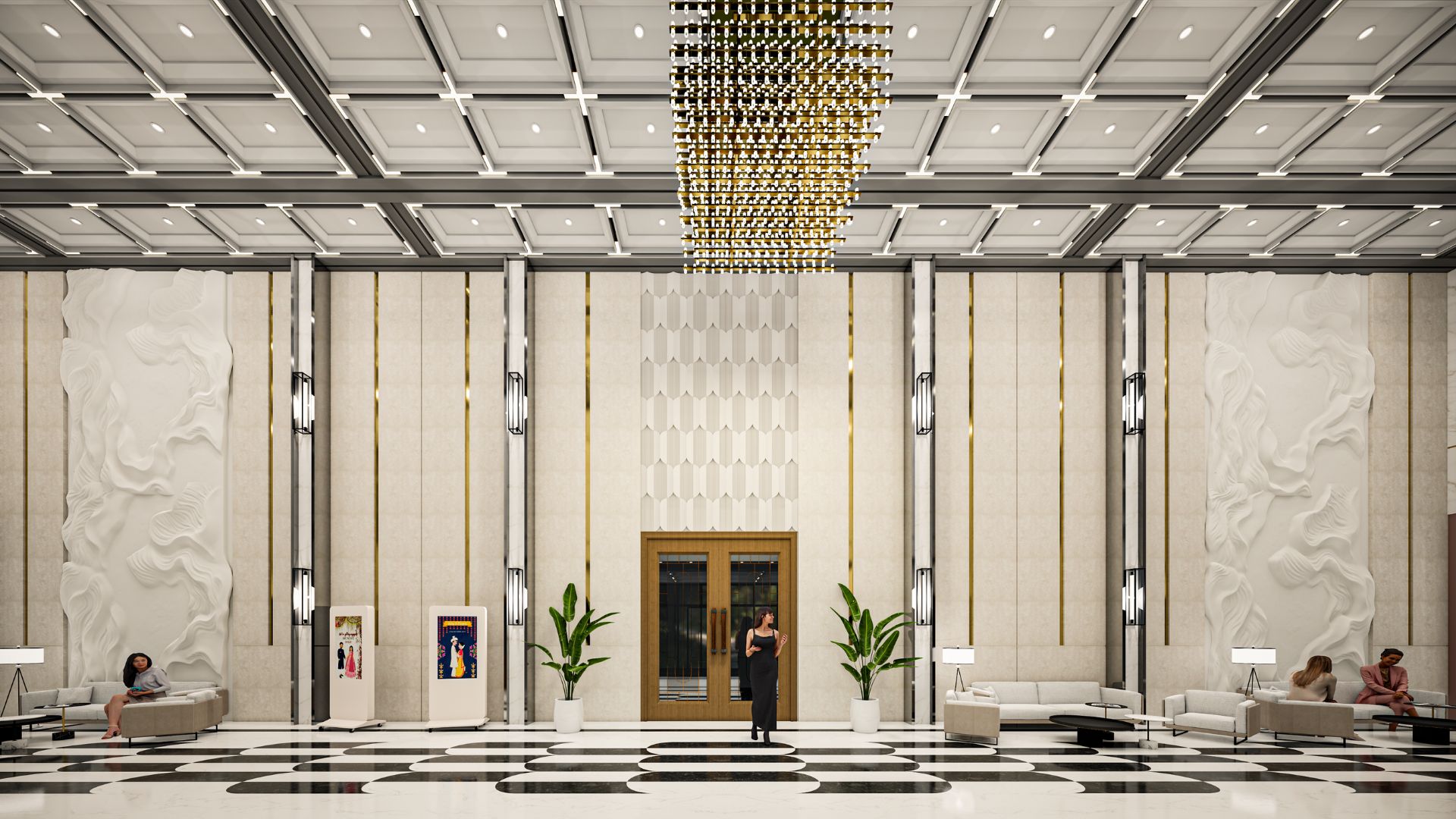 Brown Patterned Autumn Desktop Wallpaper (37)