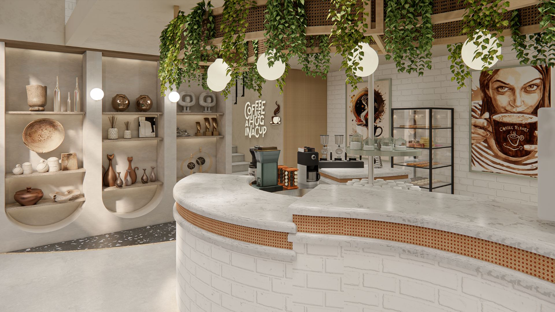 Brown Patterned Autumn Desktop Wallpaper (41)