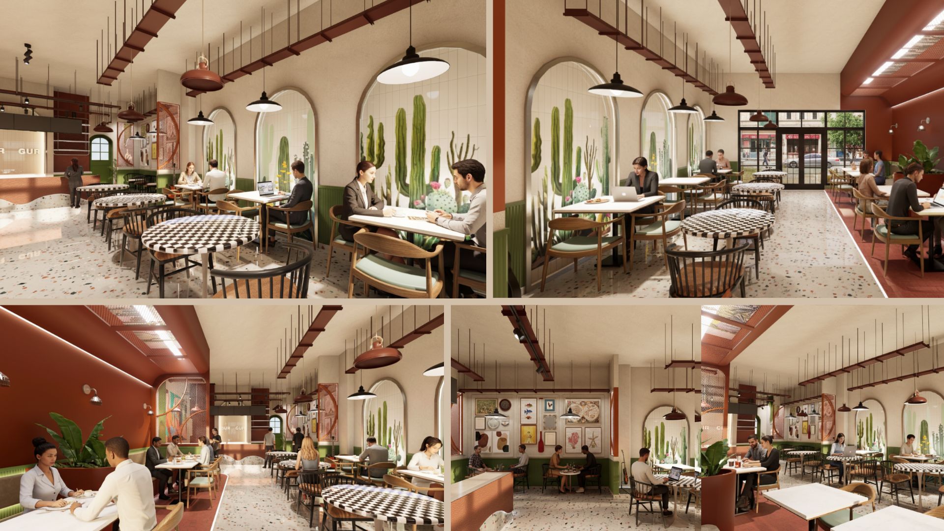 Brown Patterned Autumn Desktop Wallpaper (6)