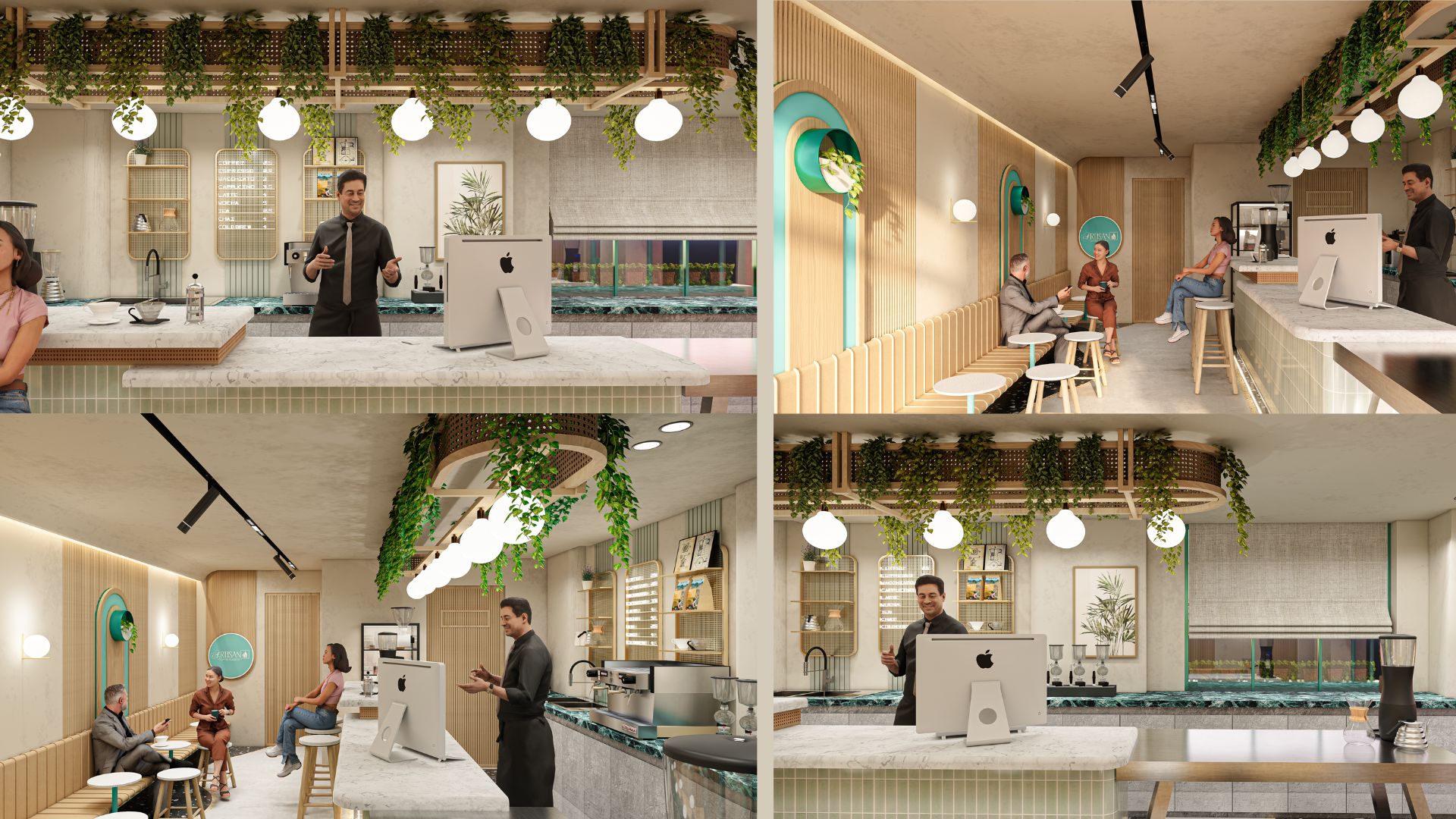 Brown Patterned Autumn Desktop Wallpaper (7)